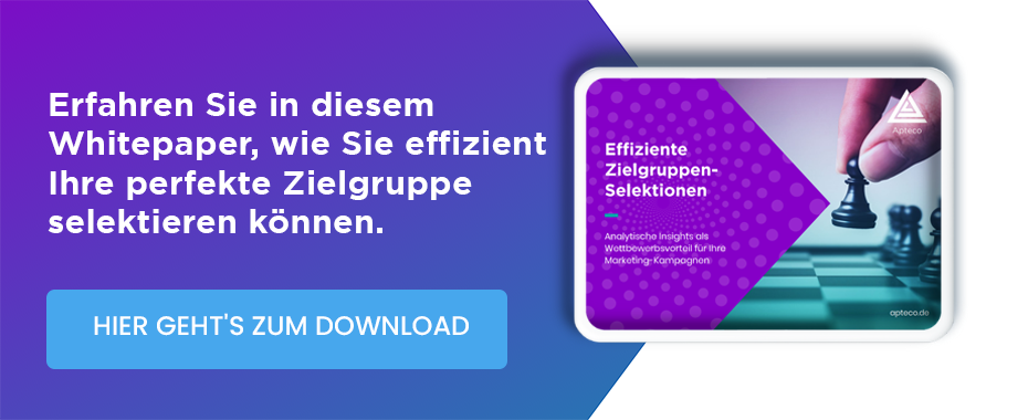 Effiziente Zielgruppen Selektion