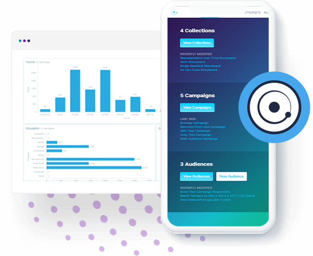 Die Migration unserer Marketing- und Analyse-Funktionalitäten in die Orbit Online-Plattform beginnt, damit diese über einen Web-Browser auf den unterschiedlichsten Endgeräten verfügbar werden. Apteco bleibt mit 55 Mitarbeitern in Privatbesitz und selbstfinanziert.