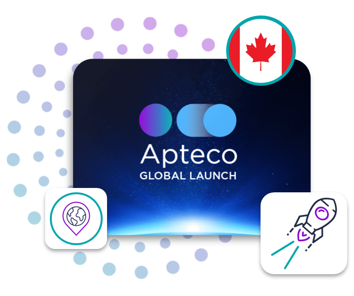Im Mai 2024 haben wir mit unserer Apteco Orbit End-to-End Plattform für Actionable Insights und unserem SaaS Cloud-Angebot offiziell eine neue Ära eingeleitet. Unsere Geschichte begann vor mehr als 35 Jahren, und wir bleiben auch heute noch den gleichen Grundüberzeugungen treu, mit der Mission, branchenführende Software zu entwickeln, um Kundendaten schnell in wegweisende Erkenntnisse umzuwandeln.

Wir haben auch eine Niederlassung in Kanada eröffnet und den Kundensupport auf 24 Stunden an fünf Tagen in der Woche erweitert.